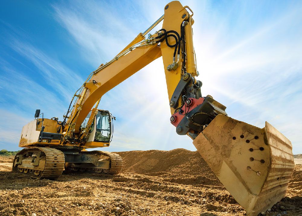 Messdatenerfassung Bagger
