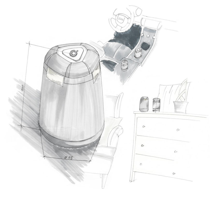 Designententwurf für Bosch Spexor Designententwurf für Bosch Spexor