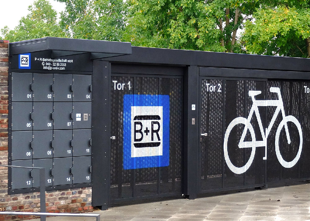 B&R Abstellanlage in Hamburg