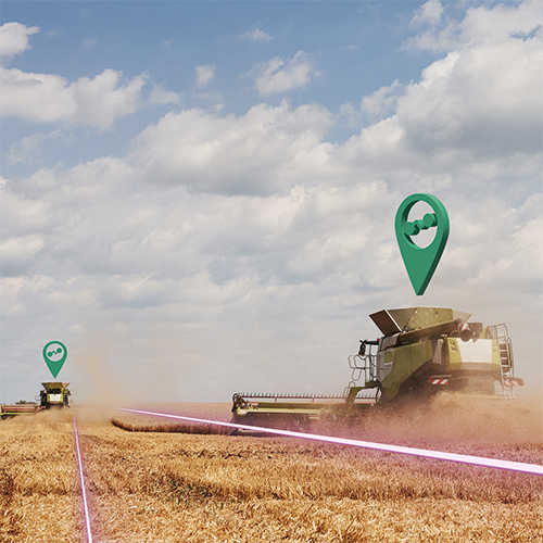 GPS Tracking auf Feldern