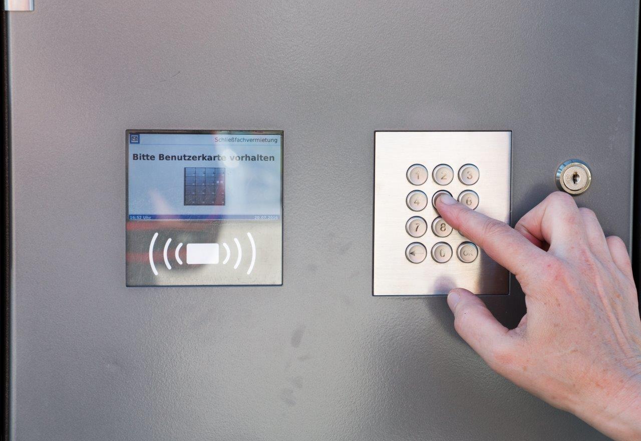 PIN Pad Lösung für Schließfächer und Sammelanlagen PIN Lösung für Schließfächer und Sammelanlagen