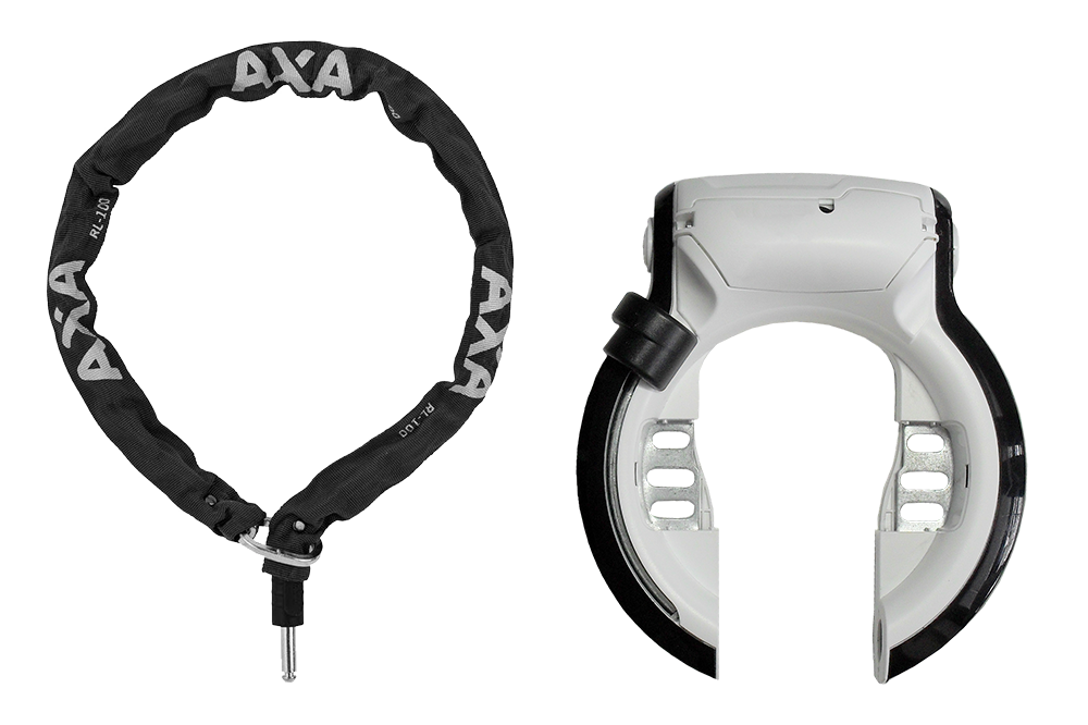 BT Smartlock als Rahmenschloss mit Kette BT Smartlock mit Kette
